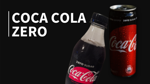 bebidas sin alcohol coca zero